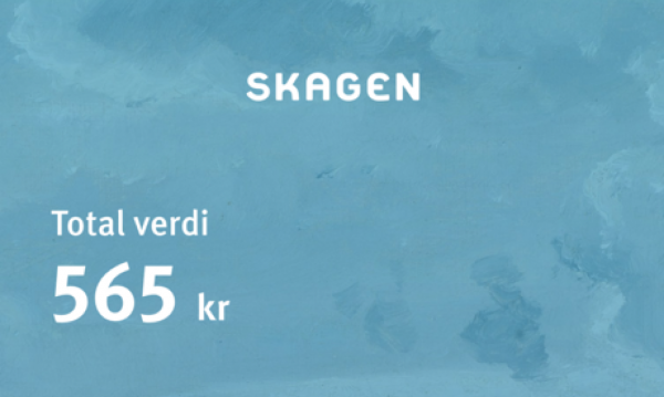 Detalj fra appen for Skagen Fondene