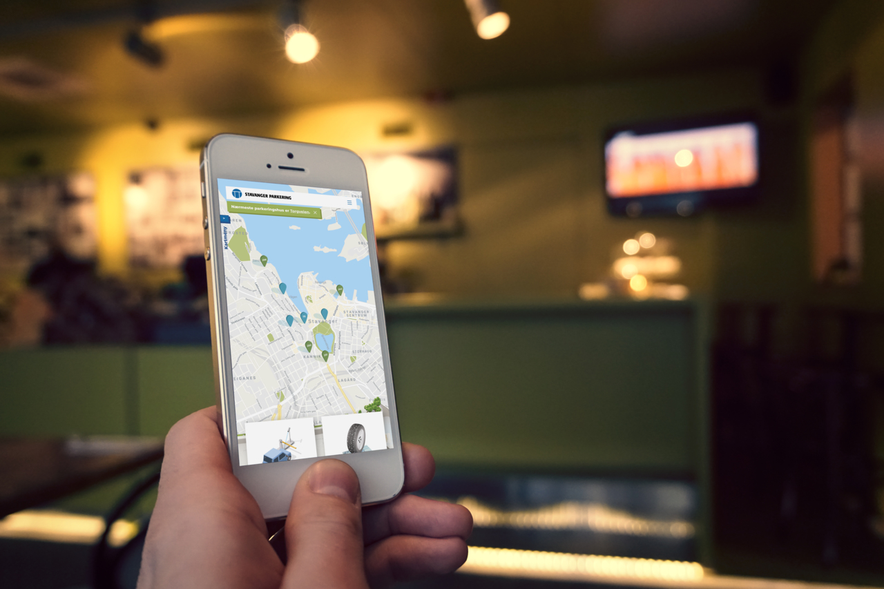 Stavanger Parkering på mobil