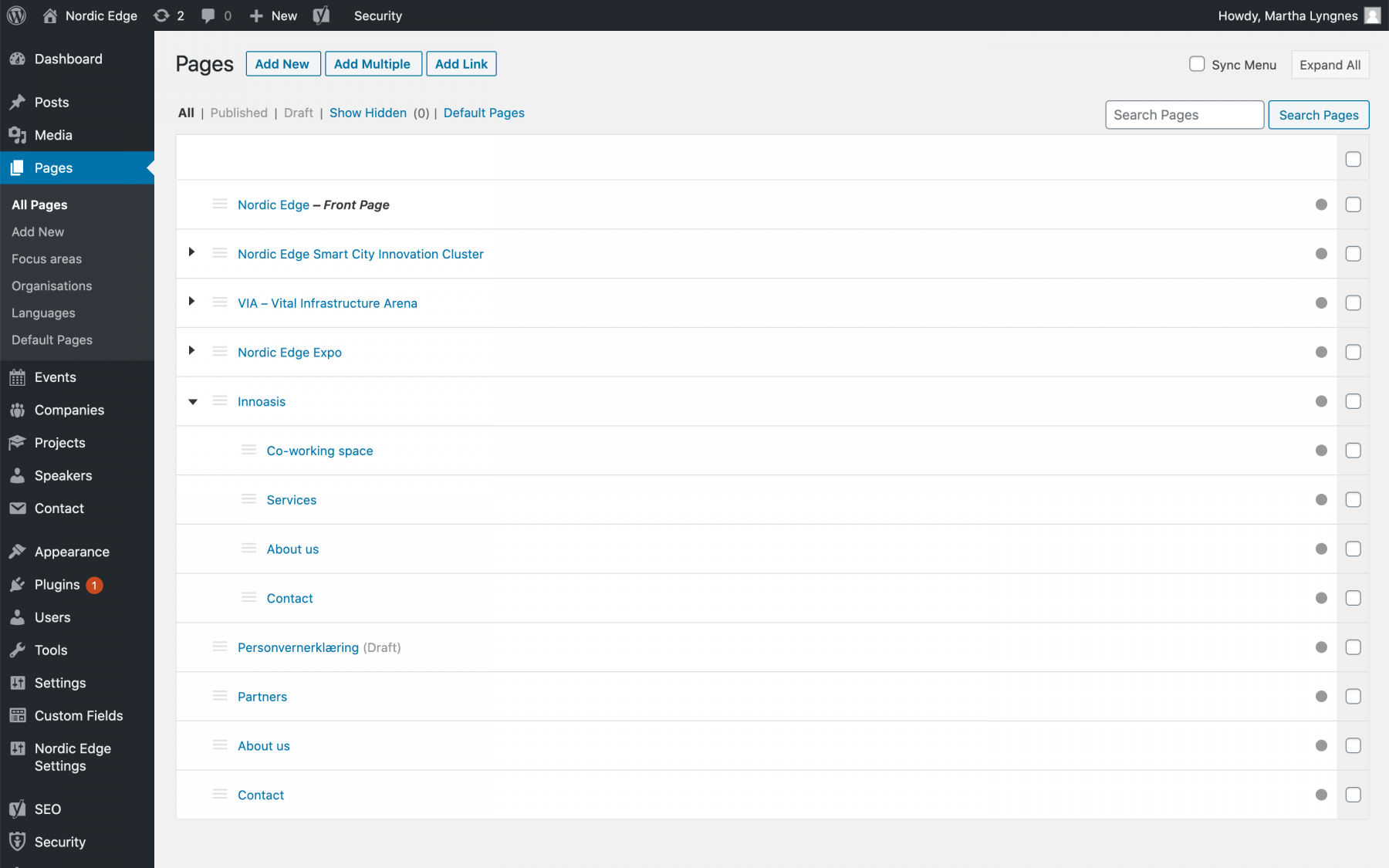 Nordic Edge WordPress
