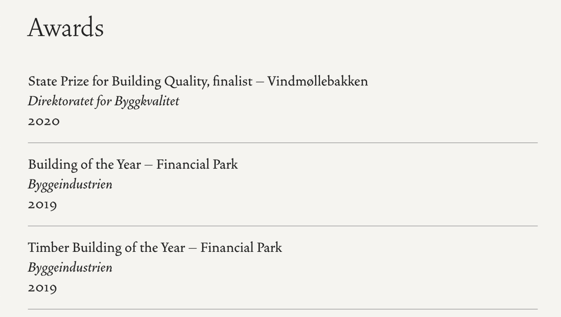 Priser på helenhard.no